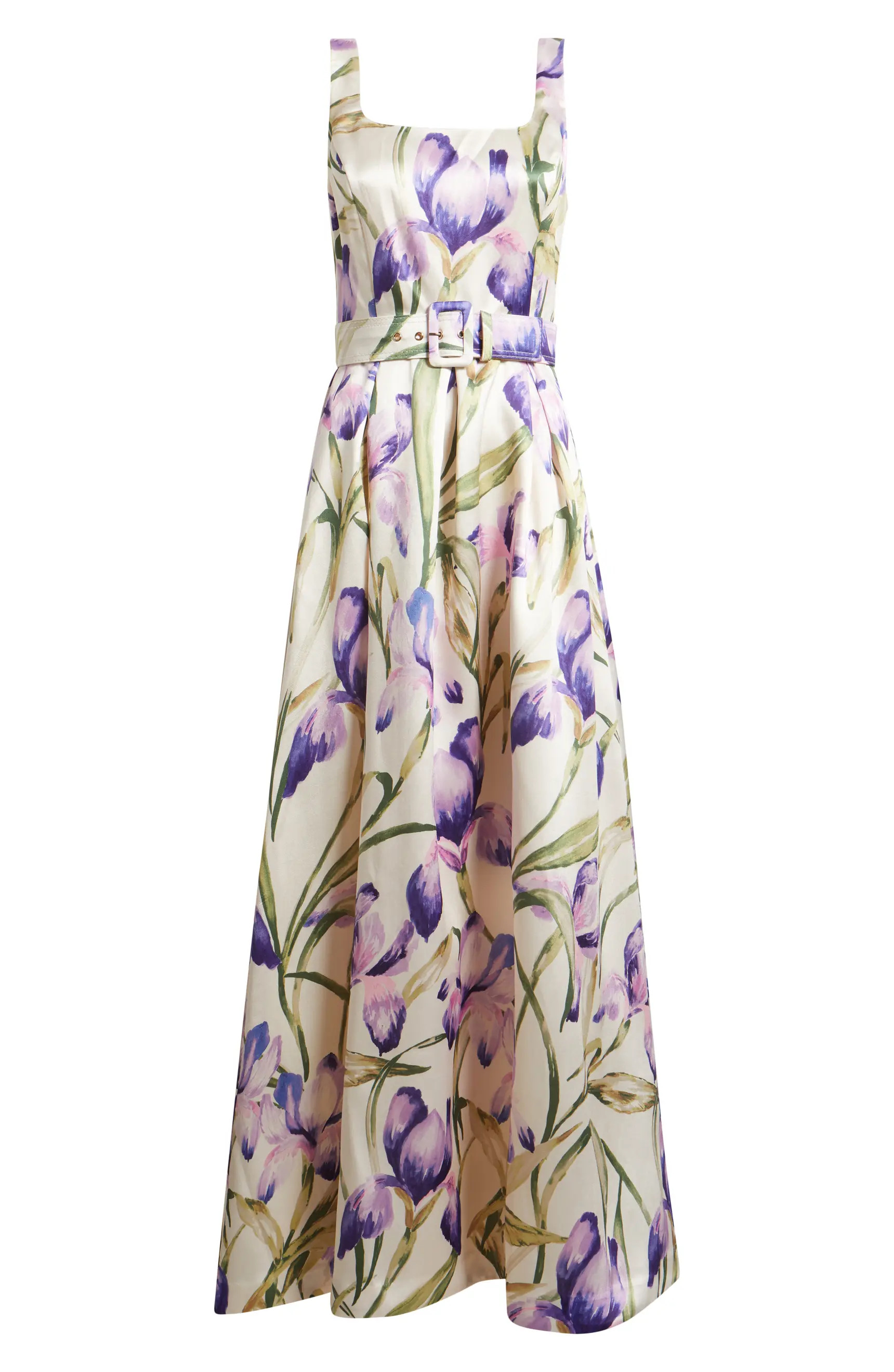 Floral A-Line Gown | Nordstrom