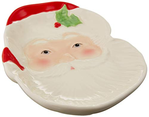 Lenox Holiday Santa Spoon Rest Red & Green, 1.75 LB | Amazon (US)