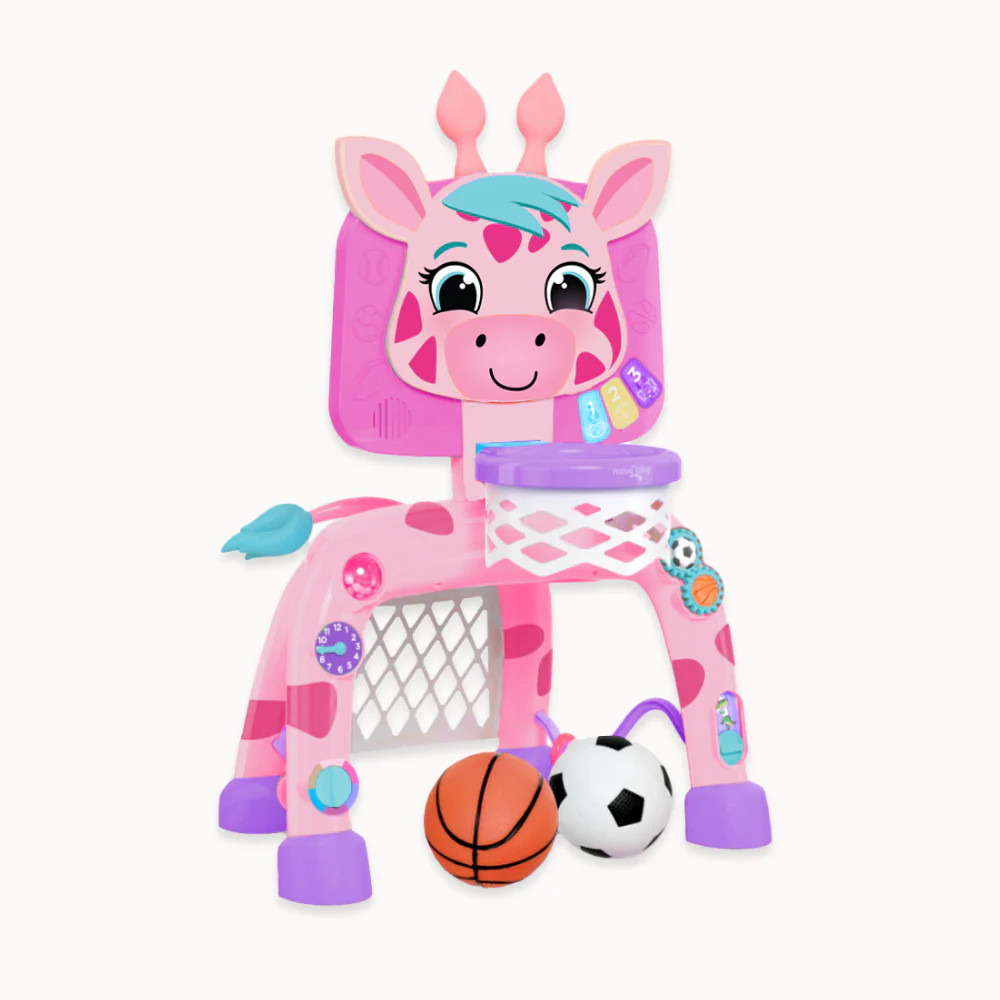Giraffe Play & Score Activity Center - Pink | Move2Play (US)