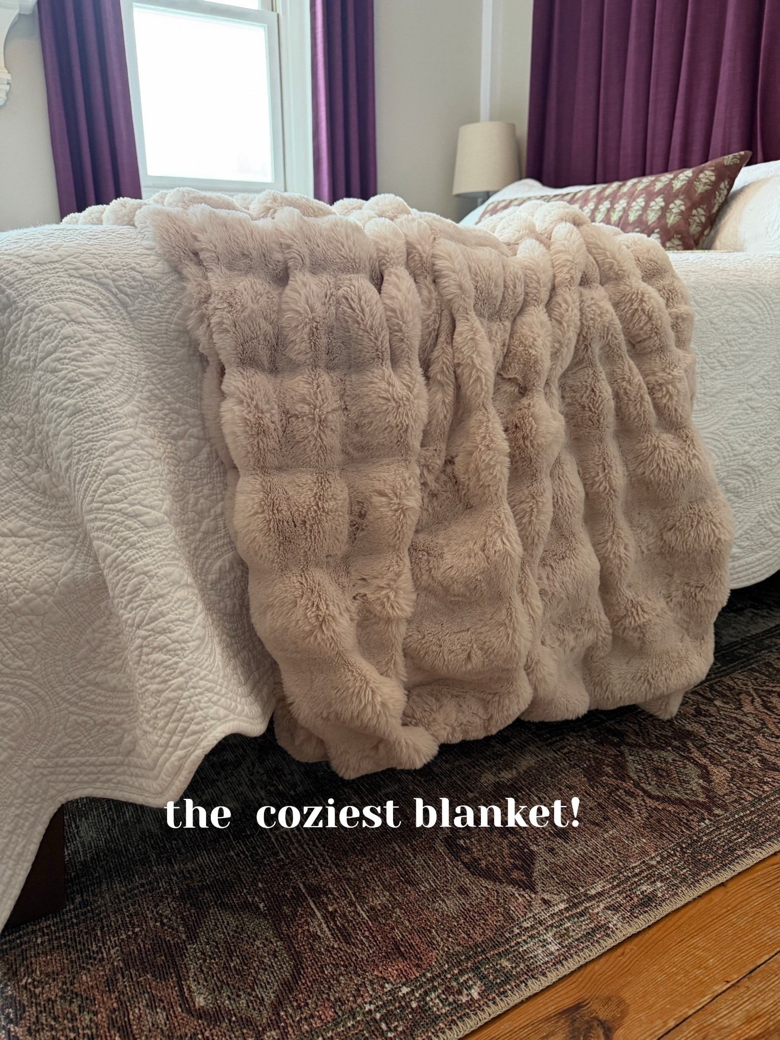 All the cozy bedroom vibes! 
cozy, bedroom, blanket

#LTKSeasonal #LTKdayinmylife #LTKHome