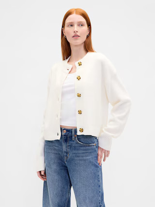 CashSoft Oversized Chunky Cardigan | Gap (US)