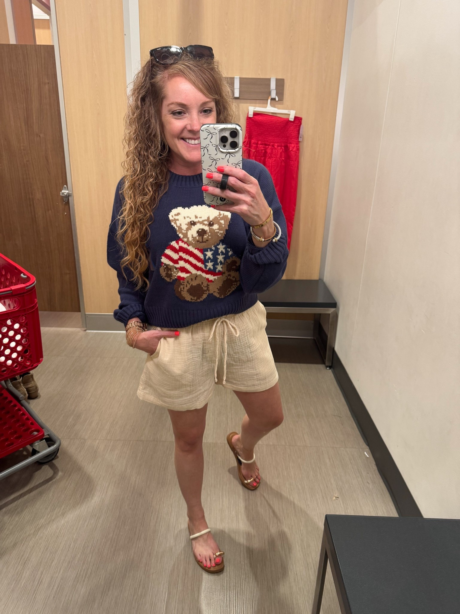Target 🎯 4th of July outfit / summer outfit / flag sweater /teddy bear sweater

Sweater- sized up to large
Drawstring Shorts- size small, tts
Sandals- tts, size 8



#LTKSummerEdit #LTKFindsUnder50 #LTKStyleTip
