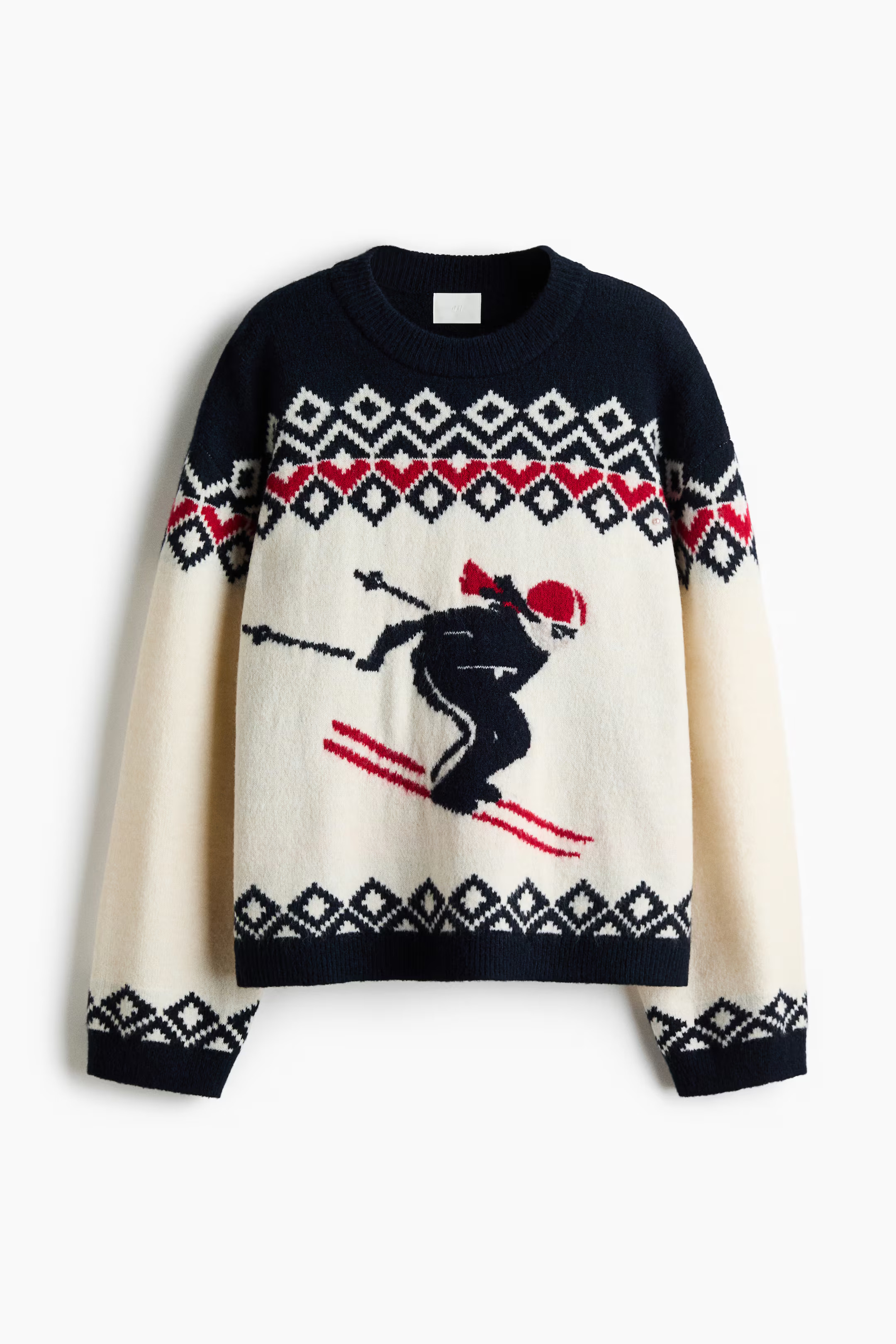 Jacquard-knit jumper | H&M (UK, MY, IN, SG, PH, TW, HK)