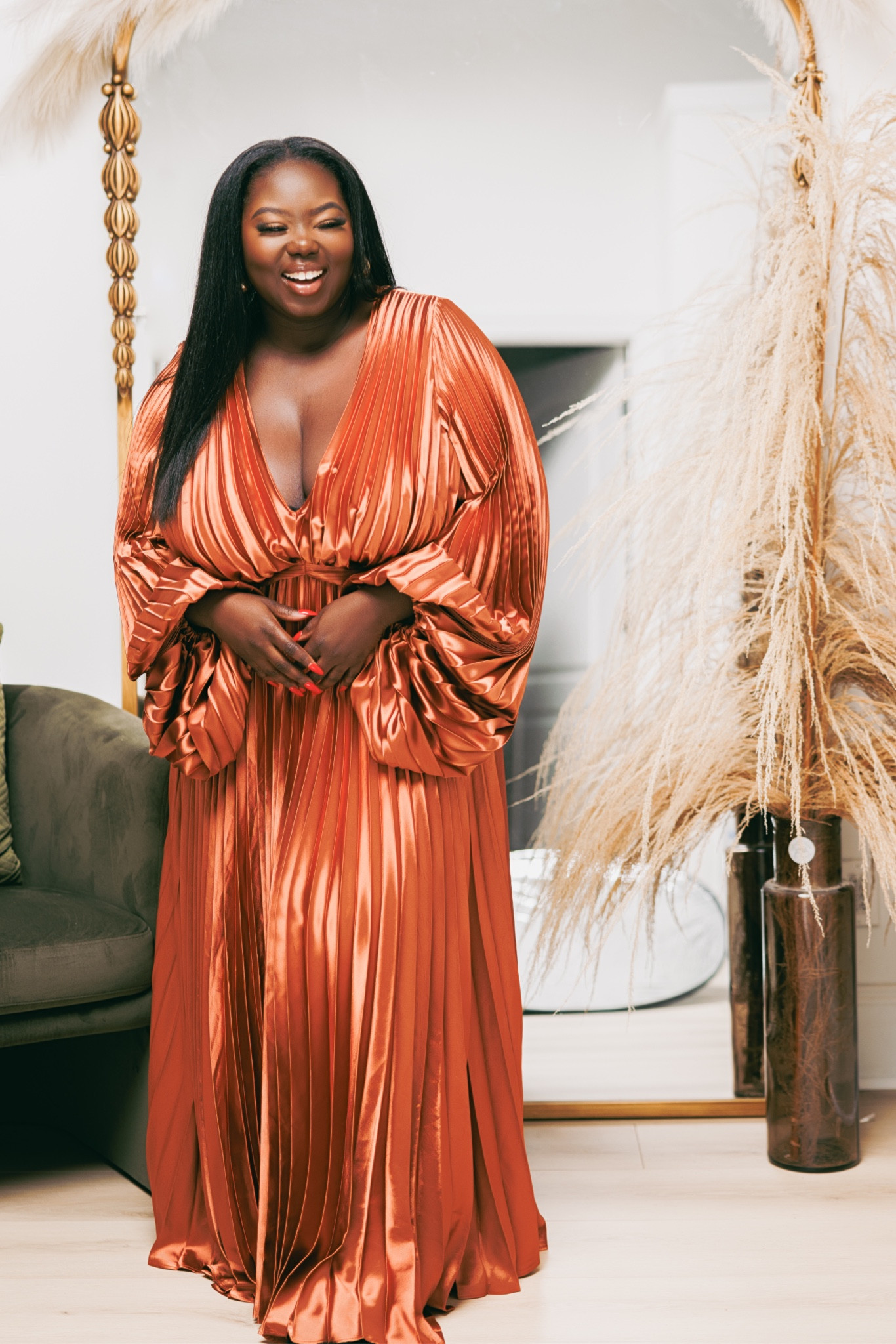 Pleated balloon sleeve dress maxi

#LTKsalealert #LTKCyberWeek #LTKfindsunder50