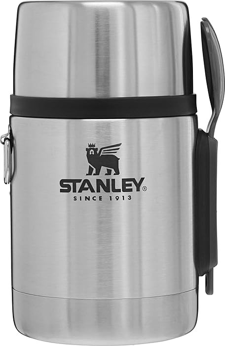 STANLEY Classic Food Jar and Spork 18 oz | Vacuum Insulated Food Container | Wide Mouth Screw On ... | Amazon (US)