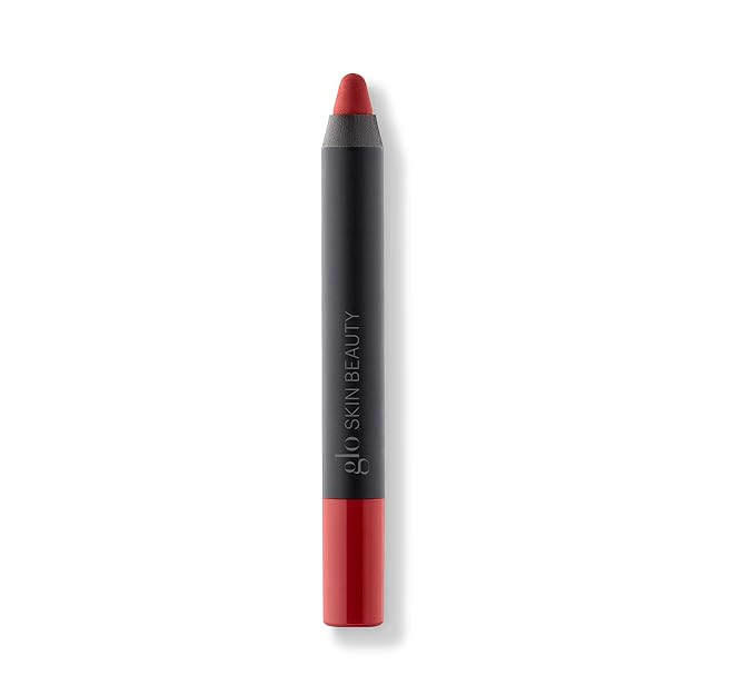 Glo Skin Beauty Suede Matte Lip Crayon in Bombshell - Classic Blue Red - Chunky Long Lasting Lips... | Amazon (US)