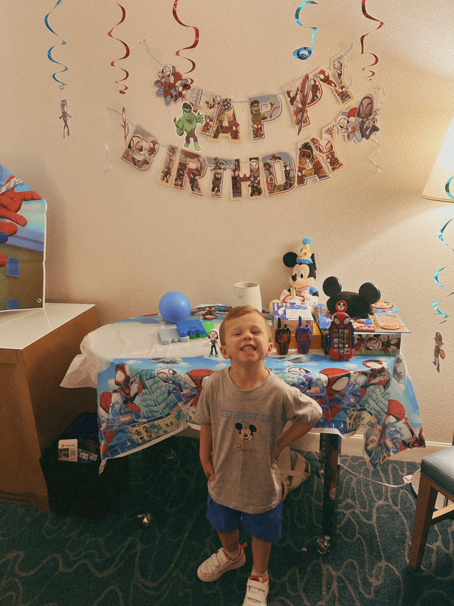 Hotel birthday decorations for my toddlers 3rd birthday at Walt Disney World 

#LTKTravel #LTKKids #LTKmomlife
