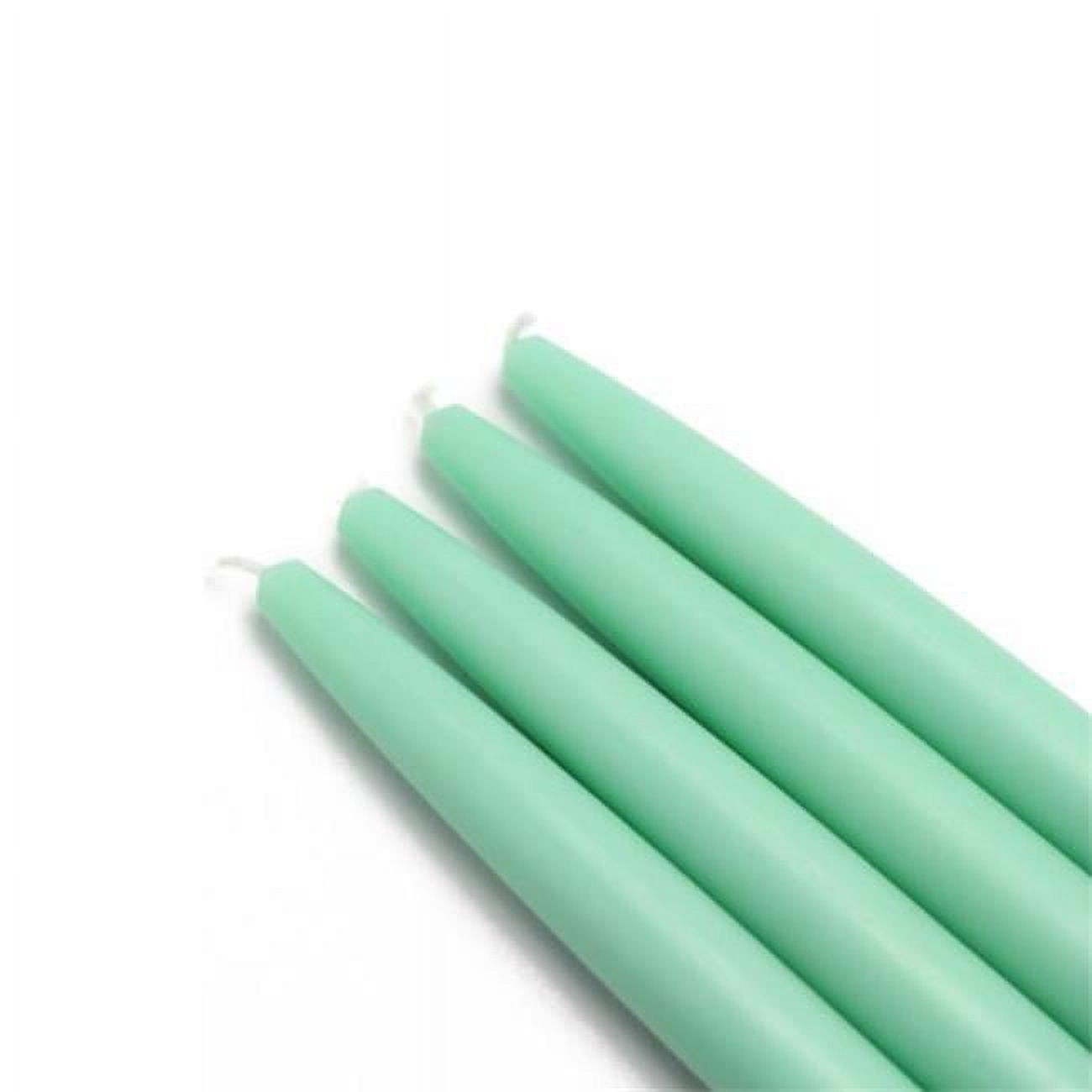 6 in. Taper Candles, Aqua - 12 Piece | Walmart (US)