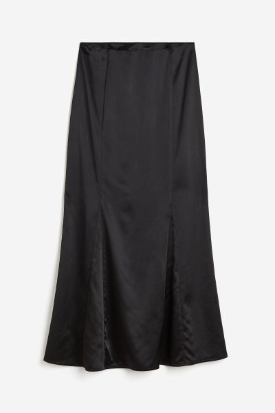 Crêped Satin Skirt | H&M (US + CA)