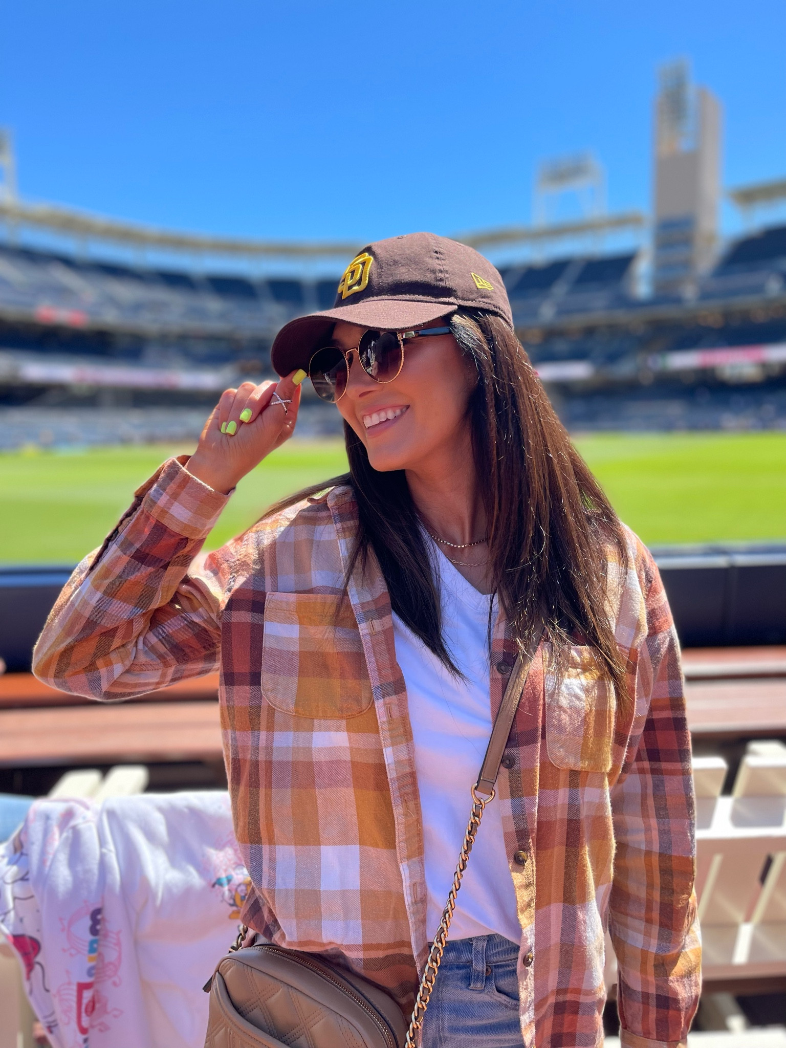 Baseball game outfit inspo. 

Linked similar items since most of this outfit is “old.” 

#LTKunder50