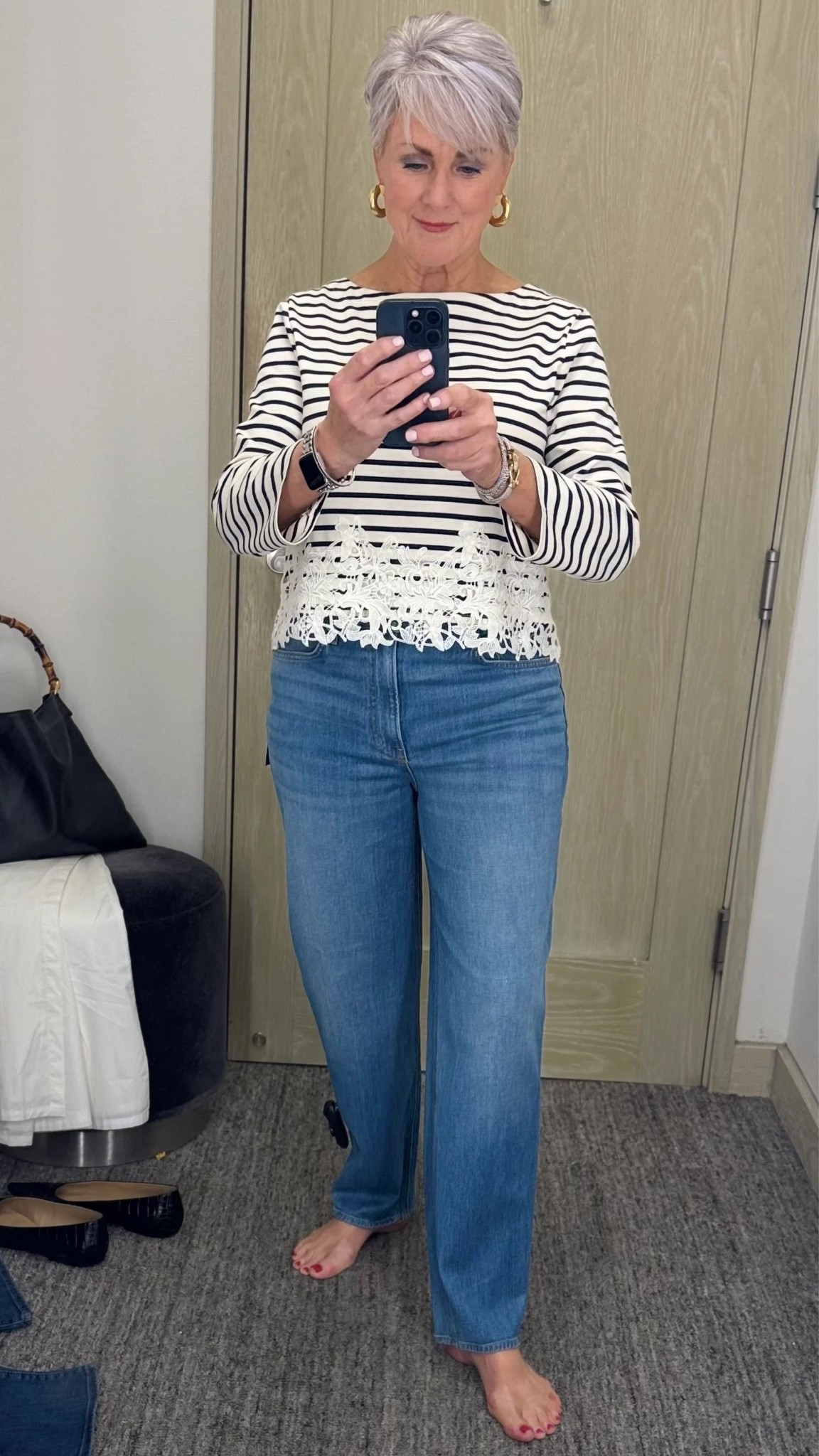 Veronica Beard Arc Leg Jeans 👖

#LTKootd #LTKSeasonal #LTKOver40