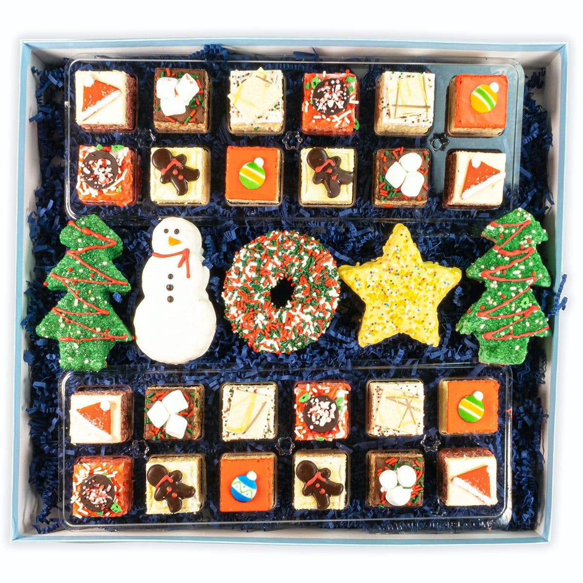 Deluxe Rice Krispie Treats Christmas Gift Box by Treat House | Goldbelly | Goldbelly