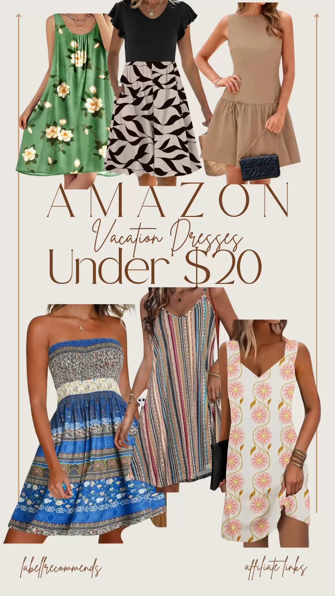 Amazon vacation dresses under $20! See my top picks for affordable vacation dresses-all from Amazon. Limited time deals.

#amazonfashion #affordablefashion #vacationoutfits #summerfashion

Mini dresses, vacation dresses, summer dresses, summer fashion, affordable dresses, dresses under $20, maxi dresses, midi dresses

#LTKTravel #LTKSaleAlert #LTKSummerEdit