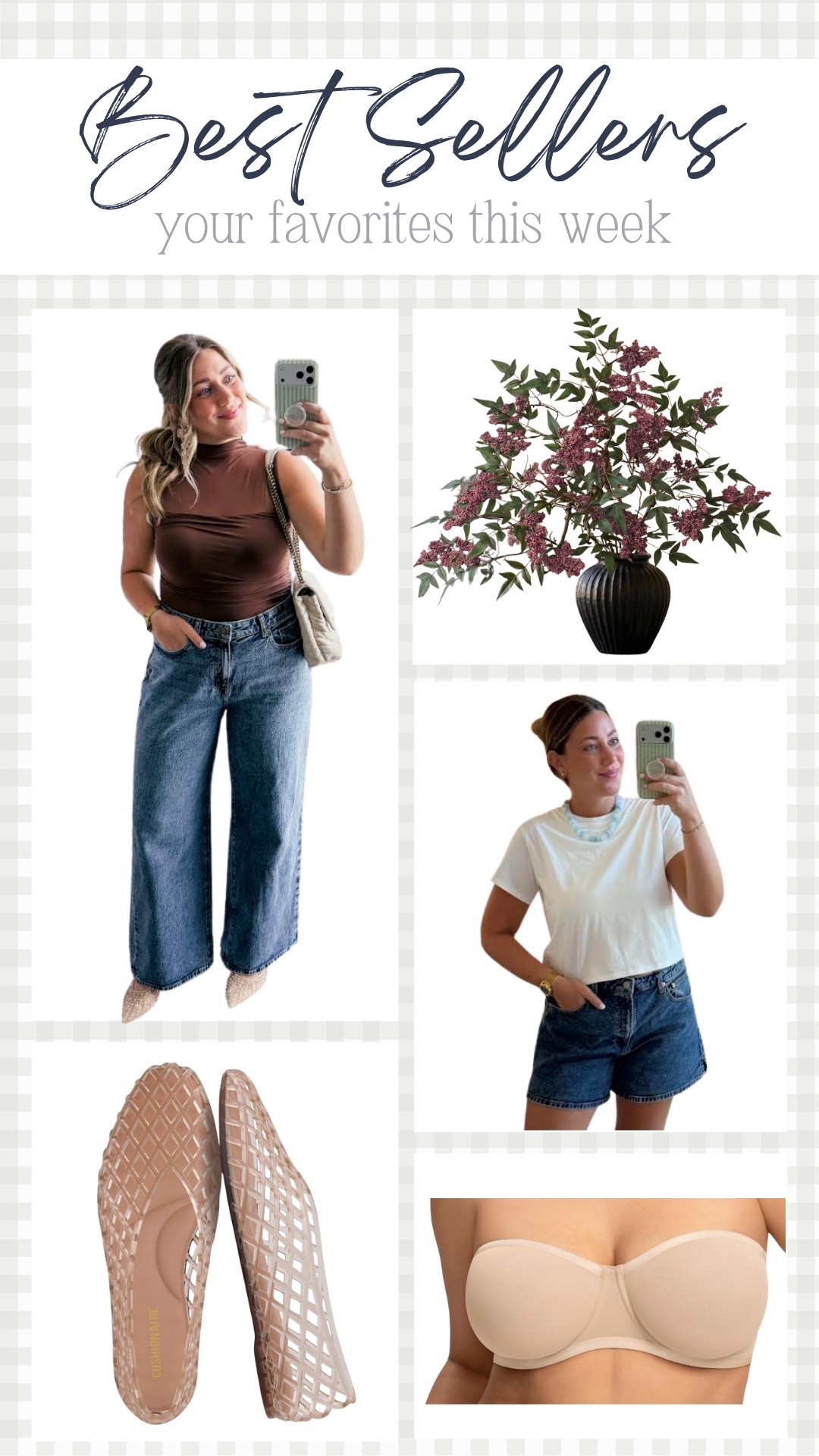 Your favorites this week! 

Wayfair amazon Walmart fashion shoes jeans stems strapless bra

#LTKSeasonal #LTKootd #LTKmomlife