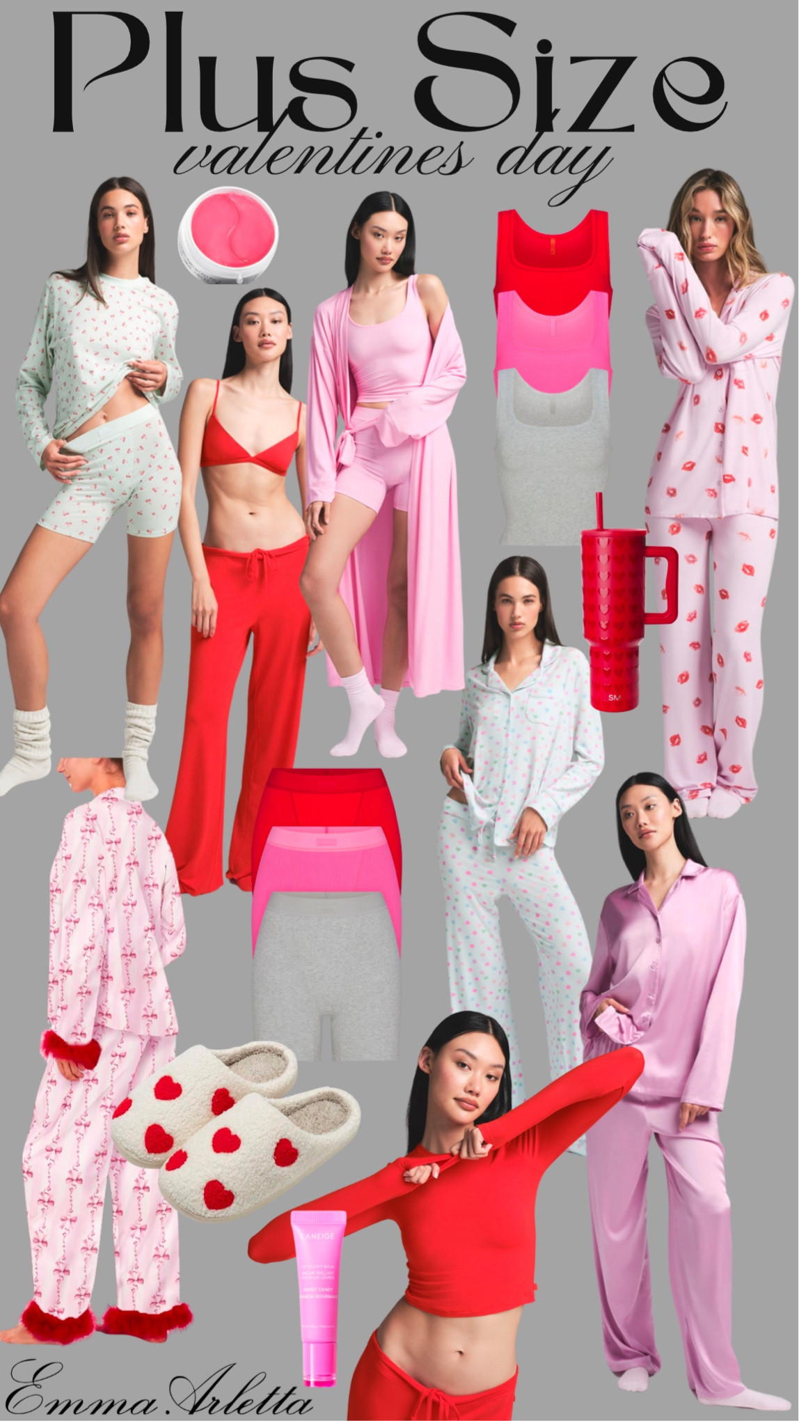 galentines outfit 💋💋💋💋

Valentine’s Day, pajama, girls night, pajama party, loungewear, sleepwear

#LTKPlusSize #LTKStyleTip #LTKSeasonal