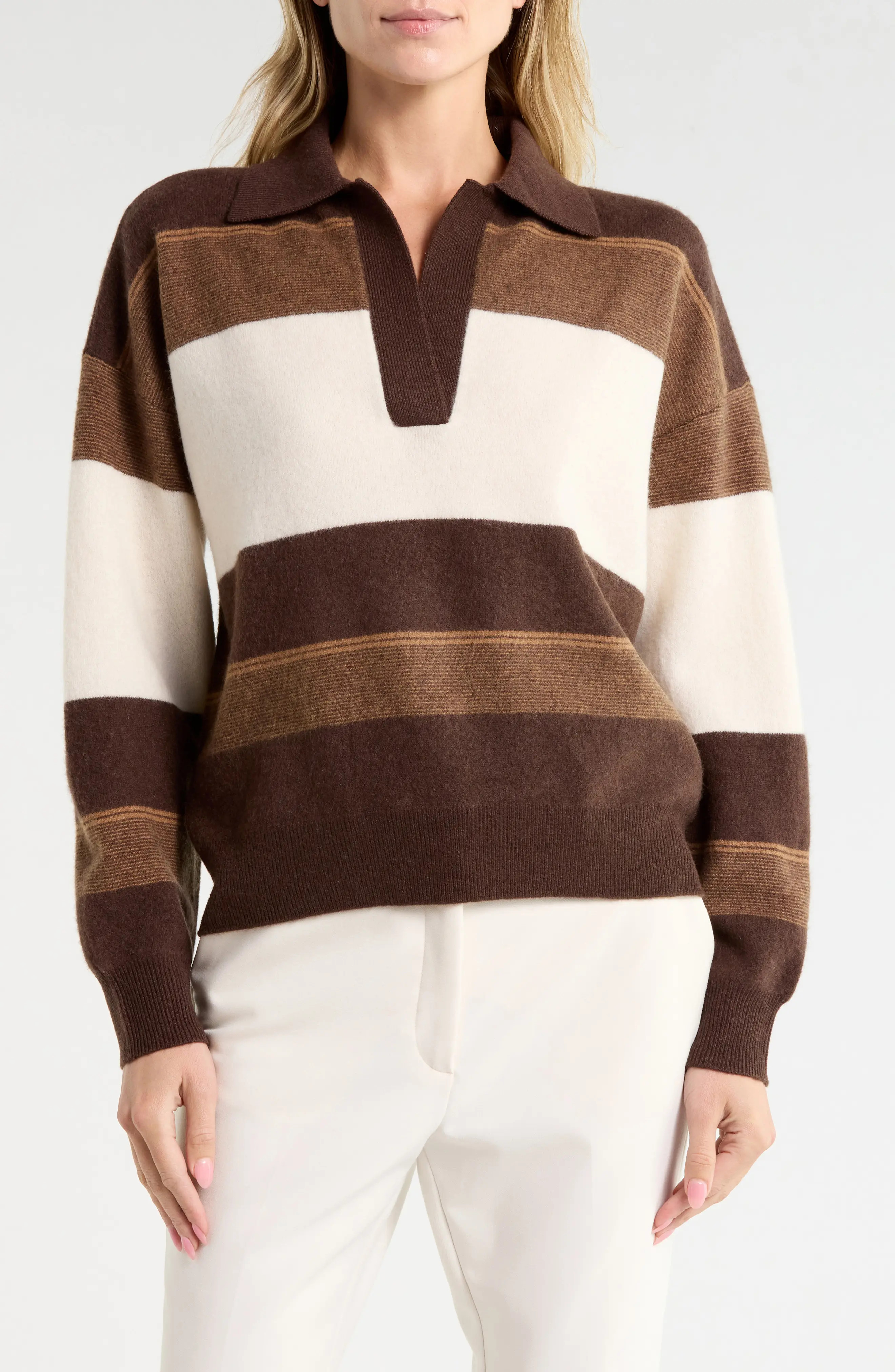 Reiss Simmy Stripe Wool & Cashmere Sweater (Women) | Nordstromrack | Nordstrom Rack