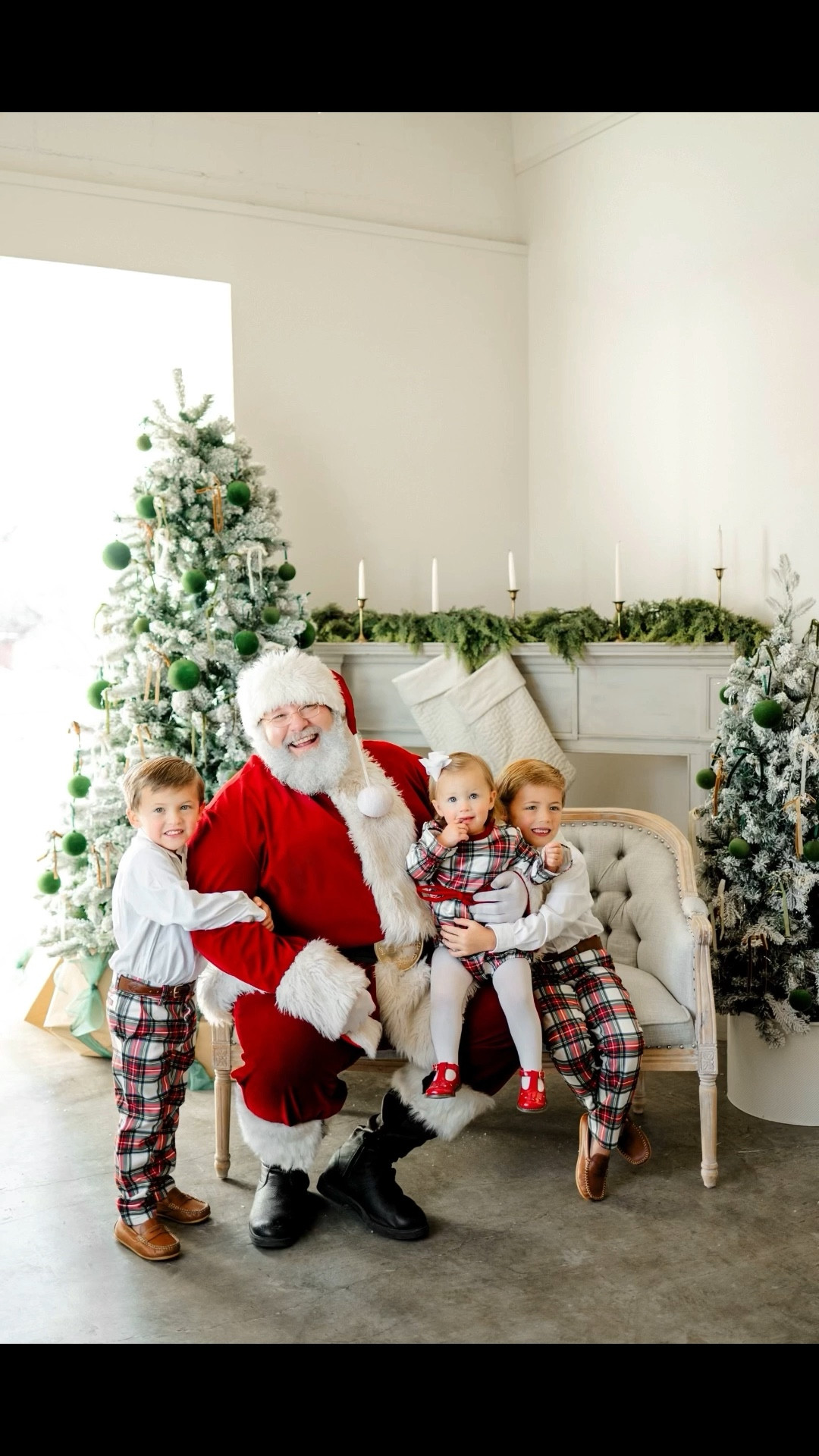 These might be my favorite Christmas outfits ever. Something about the classic colors, the little details… it all just feels so sweet.

But what really gets me is how big they suddenly look in these pictures. I swear I blinked and they grew up on me. Going through these had me in my feelings — the sweetest smiles, the tight little sibling hugs, and those proud “we saw Santa!” faces.

It’s just one of those moments I want to bottle up forever. 🎄❤️

#LTKHoliday #LTKBaby #LTKKids