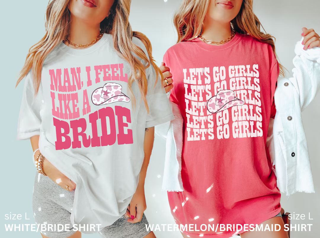 Cowgirl Bachelorette Shirts, Nashville Bachelorette Shirts, Bachelorette Party Shirts Funny, Retr... | Etsy (US)