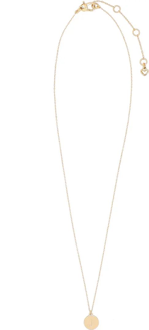 kate spade new york mini initial pendant necklace | Nordstrom | Nordstrom