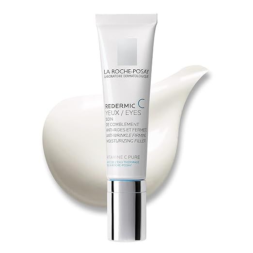 La Roche-Posay Redermic C Pure Vitamin C Eye Cream with Hyaluronic Acid to Reduce Wrinkles for An... | Amazon (US)
