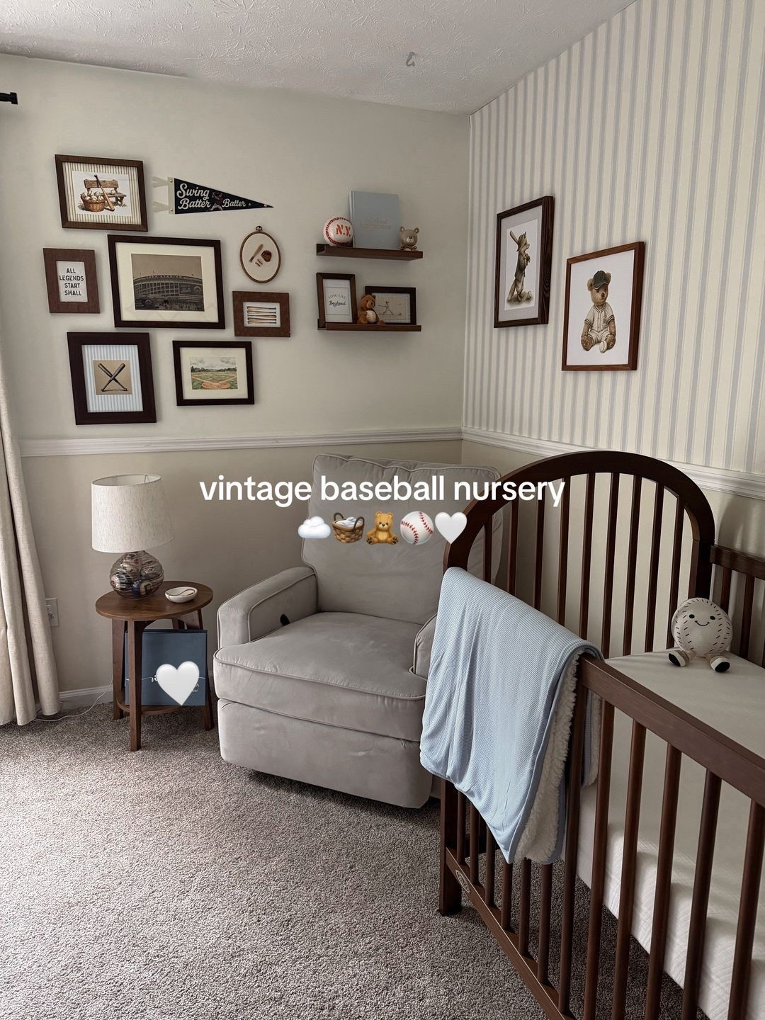 Vintage baseball nursery

#LTKHome #LTKBump #LTKKids