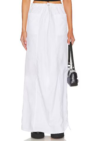 Lovers and Friends Angela Maxi Skirt in White from Revolve.com | Revolve Clothing (Global)