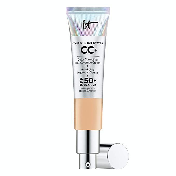 IT Cosmetics Your Skin But Better CC+ Cream, Medium Tan (W) - Color Correcting Cream, Full-Covera... | Amazon (US)