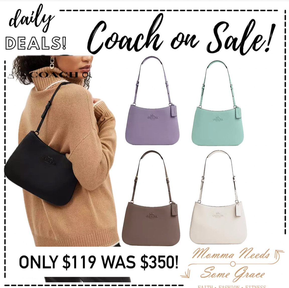 Coach shoulder bag on sale!

#LTKItBag #LTKSaleAlert #LTKSeasonal