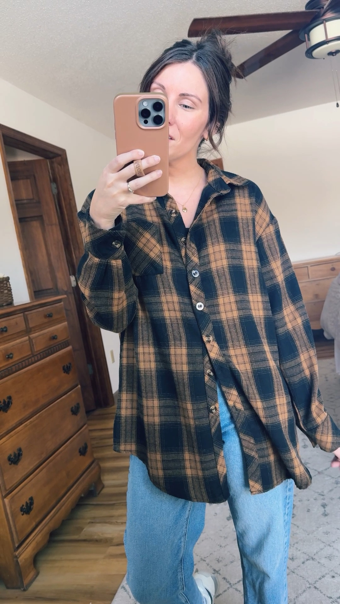 Wearing small in my flannel, my tank is older so linked a similar one (I wear size small and xs) and 00 short/petite in my jeans. My sneakers are size 6.5 (all linked similar ones!)

#LTKPetite #LTKgrwm #LTKSeasonal