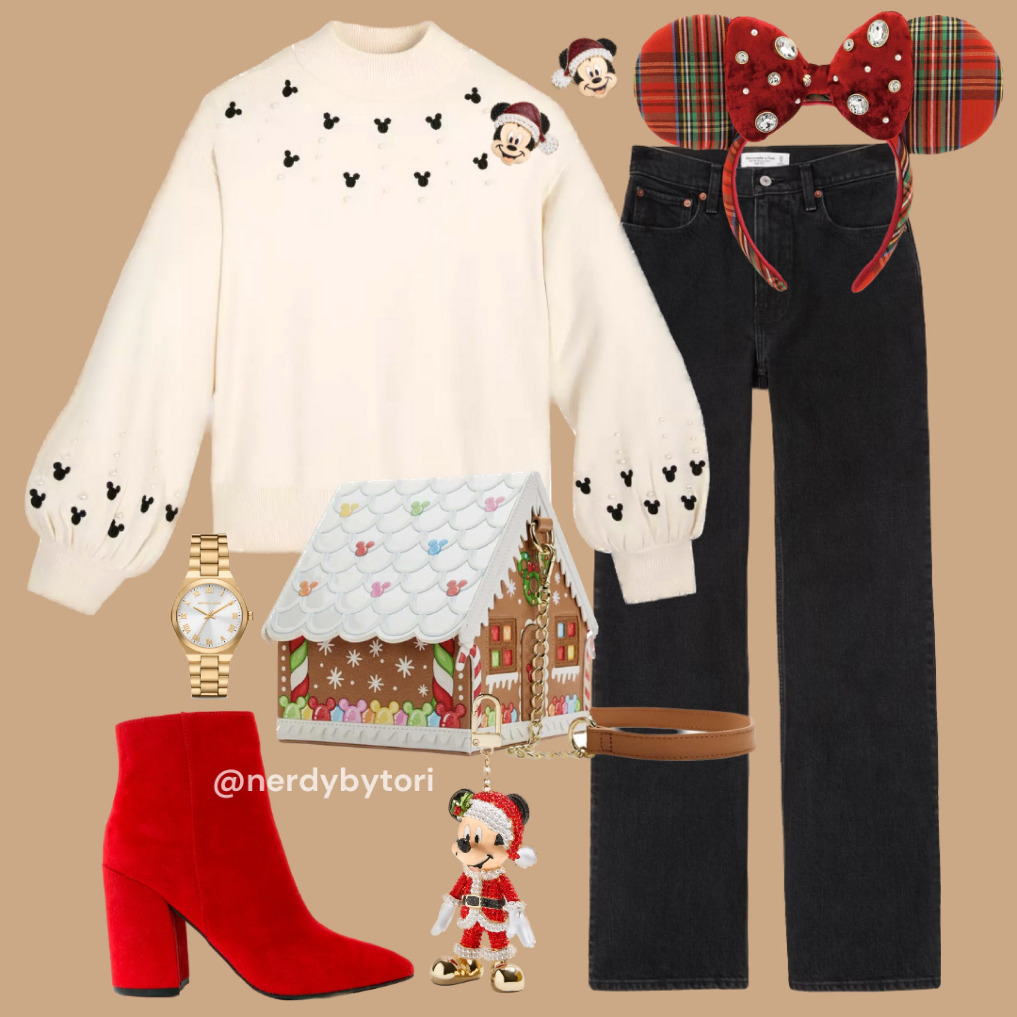 Disney Christmas outfit 🎄🎅🏼🎁❤️💚
Sweater: Her Universe
Ears: ShopDisney

#LTKshoecrush #LTKSeasonal #LTKHoliday