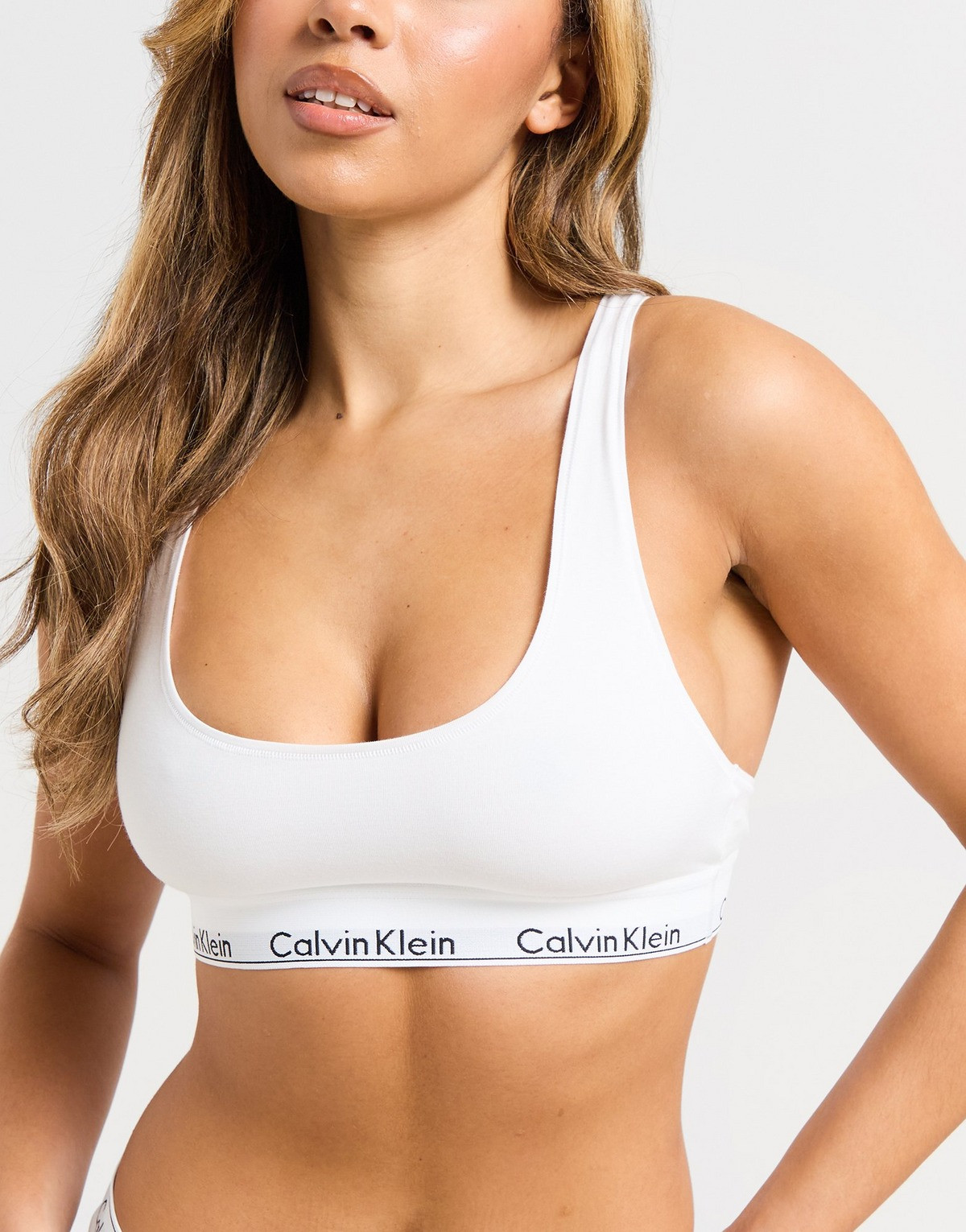 Calvin Klein Modern Cotton Bralette | JD Sports (UK)