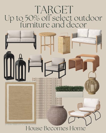 Target Spring sale! Up to 50% off select outdoor furniture and decor! 

#LTKSeasonal #LTKsalealert #LTKhome