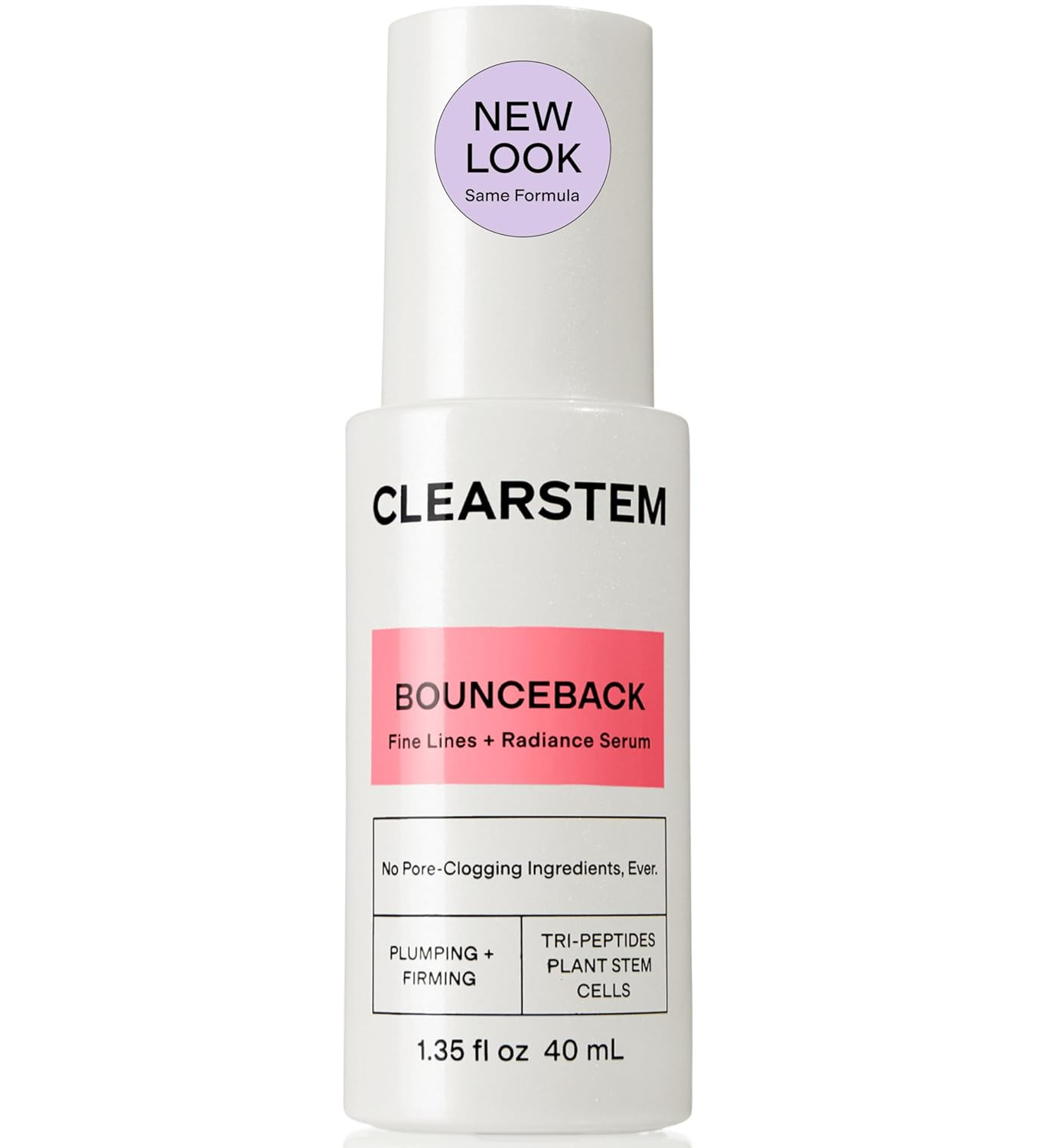 Amazon.com: CLEARSTEM BOUNCEBACK Radiant Facial Serum - Peptide Serum for Hydration & Smooth-Look... | Amazon (US)