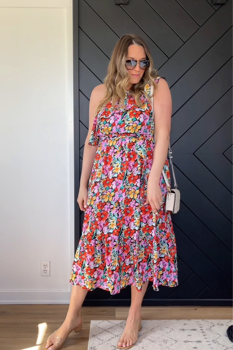 Day 6/10 of Amazon Dresses!⁣
⁣
My alter ego decided she was into color when I ordered this dress and I am so happy I did!⁣
⁣
The material is soft and the flowy cut had me constantly swinging the dress around.⁣
⁣
I’m in an XL and it runs just a tiny bit big so I think you could actually order a size down!⁣
⁣
Added to my LTK and Amazon store for you girlies!!⁣
⁣
Spring outfits, wedding outfits, spring dress, floral dress, one shoulder dress, amazon dress, amazon looks, amazon finds, resort wear, vacation outfits, mom friendly dresses.

#LTKstyletip #LTKunder50 #LTKwedding