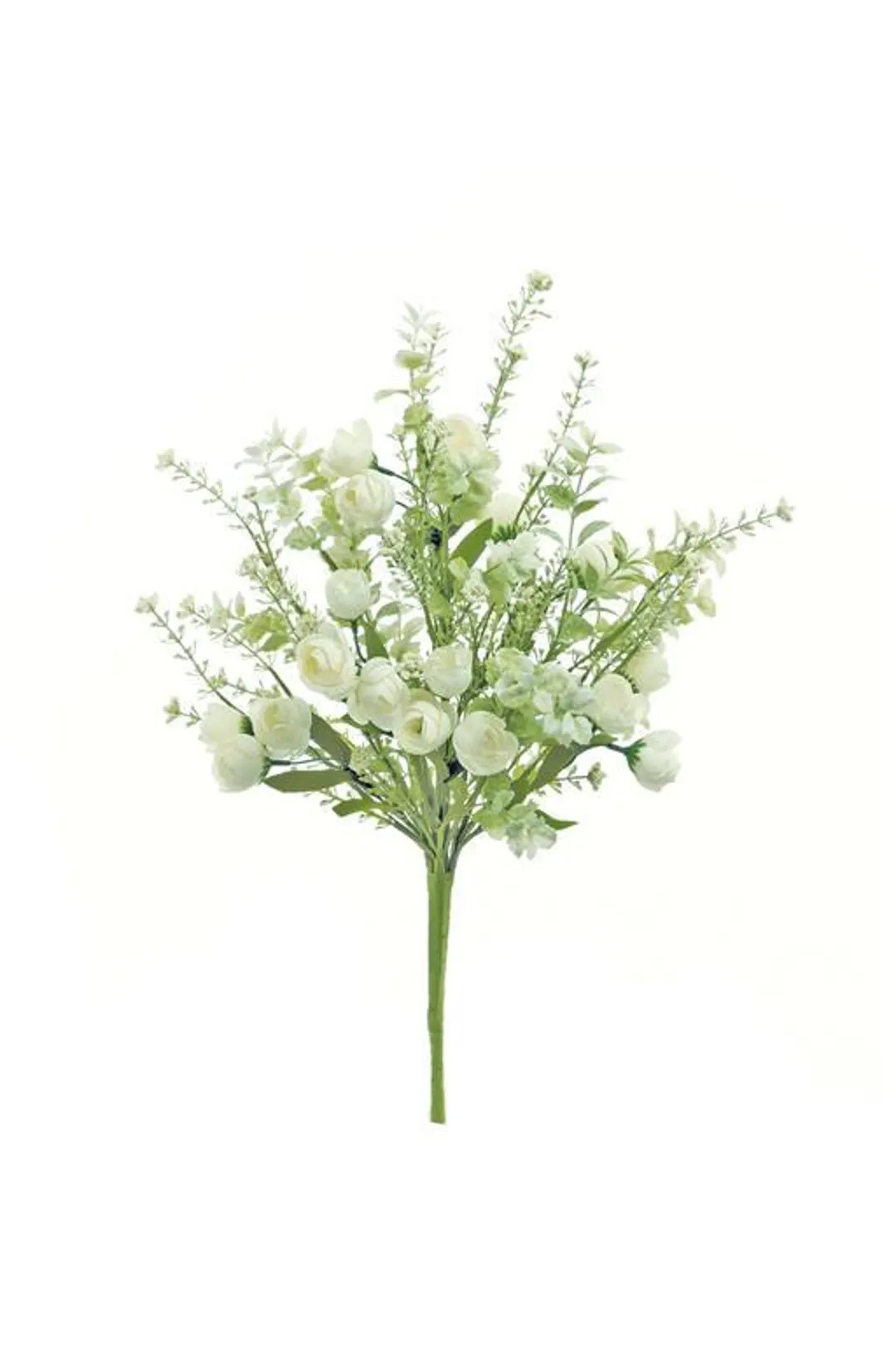 Ranunculus & Eucalyptus Bundle, 20", Cream - Etsy | Etsy (US)