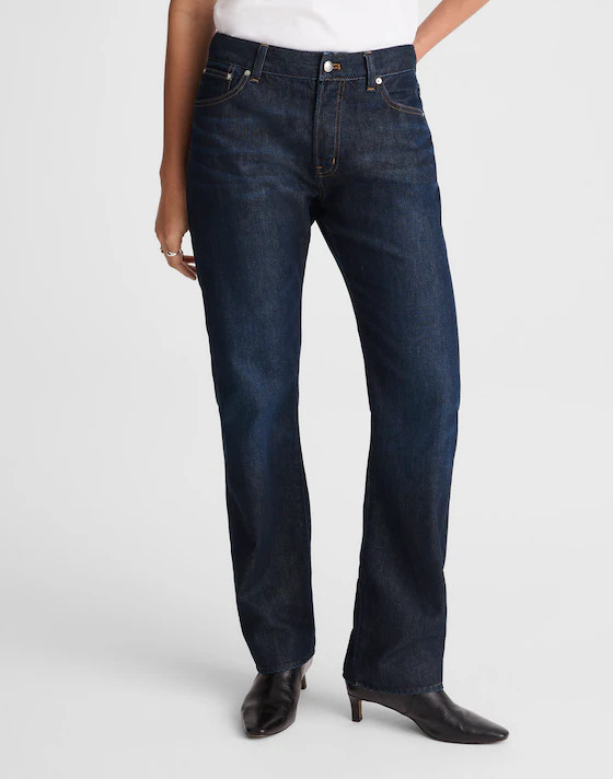 The Dean Easy Straight Jean in SoftDrape | Madewell