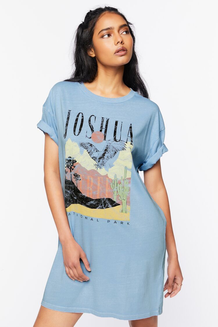 Joshua Tree Graphic T-Shirt Dress | Forever 21 | Forever 21 (US)