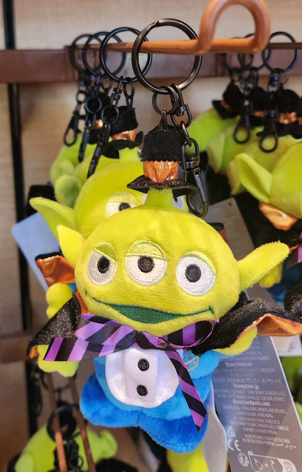Disney Parks Halloween Magician Toy Story Alien Plush Bag Charm Keychain 2026 | eBay US