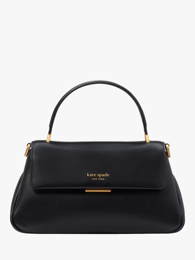 kate spade new yorkGrace Leather Small Top Handle Clutch Bag | John Lewis (UK)