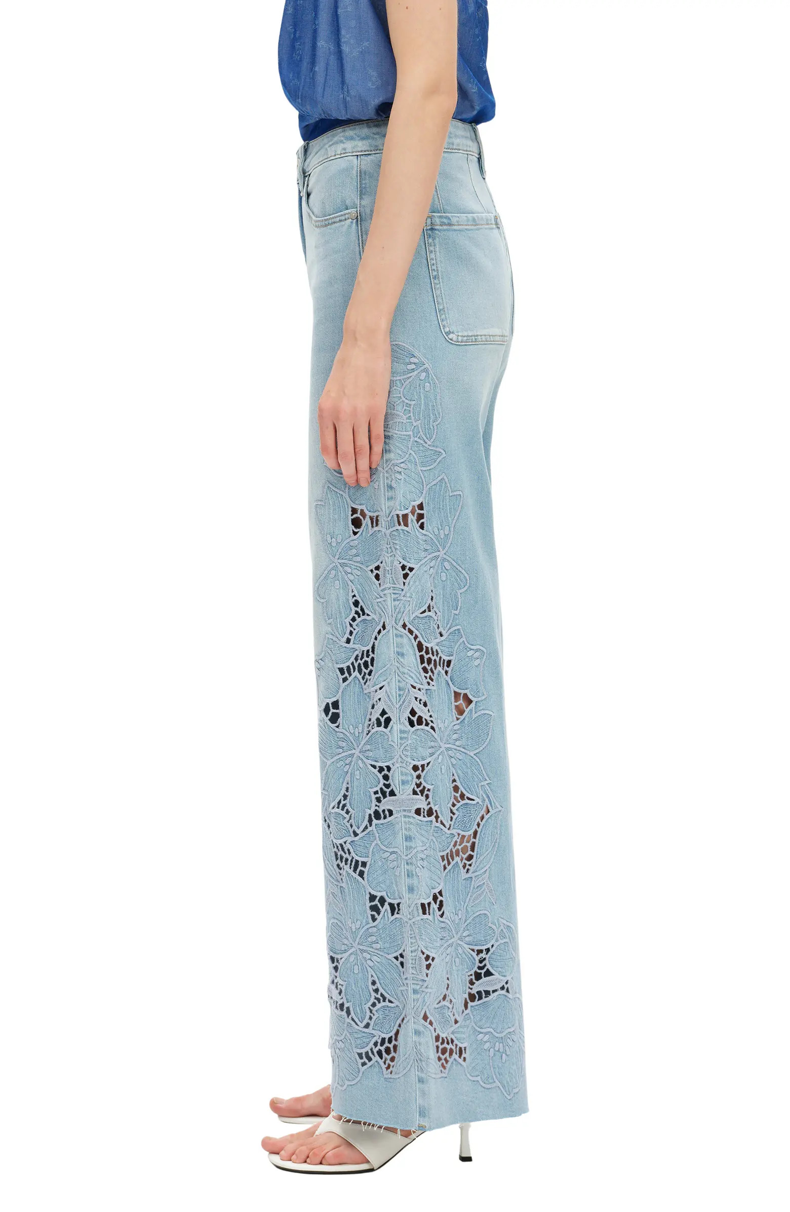 Bayeas High Waist Wide Leg jeans | Nordstrom | Nordstrom
