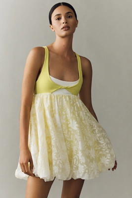 Daily Practice Jungle Hike Bubble Mini Dress | Anthropologie (US)