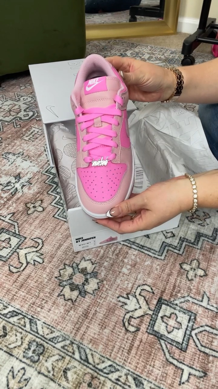 My custom created Nike dunks are top notch! I love these pink babies! 

#LTKVideo #LTKshoecrush #LTKfitness