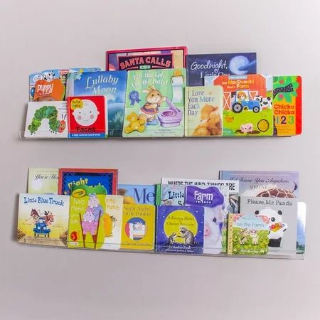 Acrylic Shelf Book Shelves, Spice Rack & Floating Display for Toys and Photos Bathroom shelf for Mak | Walmart (US)