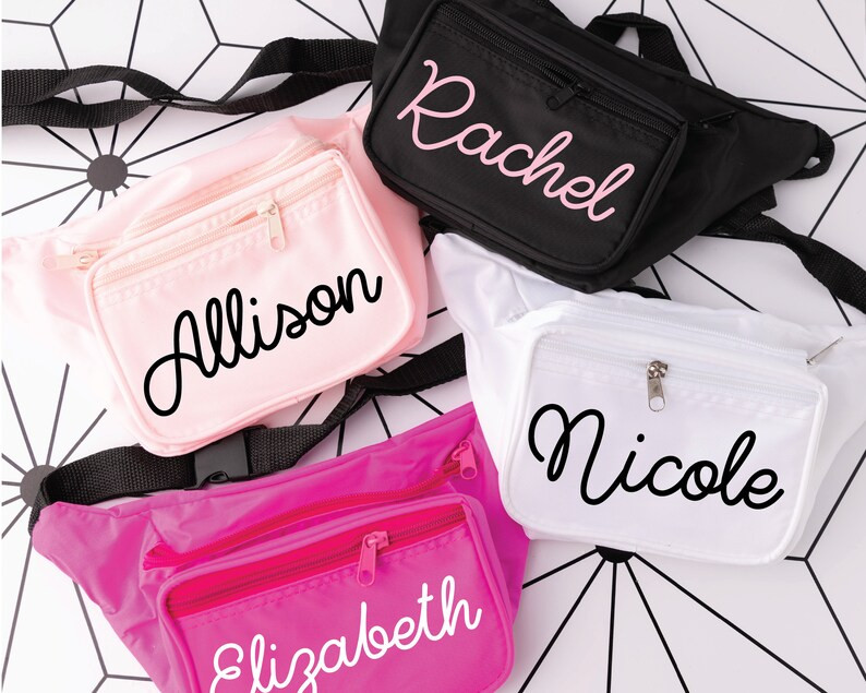 Custom Name Bachelorette Fanny Pack, Retro Bachelorette Party Favors, Bridal Party Gift, Fanny Pa... | Etsy (US)