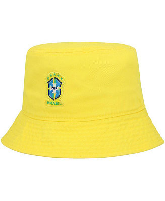 Men's Yellow Brazil National Team Core Bucket Hat | Macy's