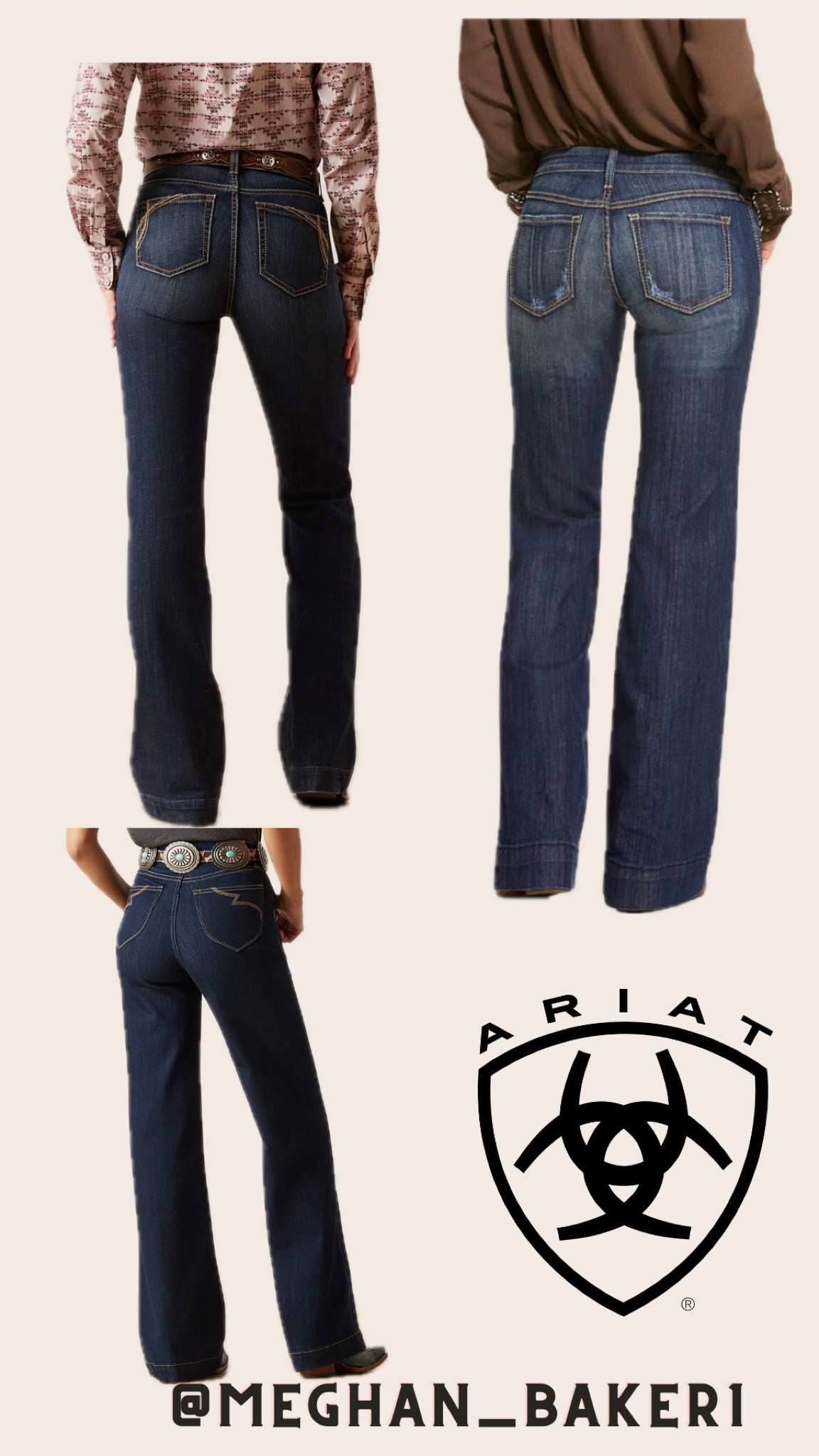 Ariat Fashion!! Love denim jeans!!! They are perfect for dressing down and dressing up!! Perfect for cold nights and warm nights!! Work, out to town, concert, rodeo!!

#LTKbeauty #LTKstyletip #LTKMostLoved