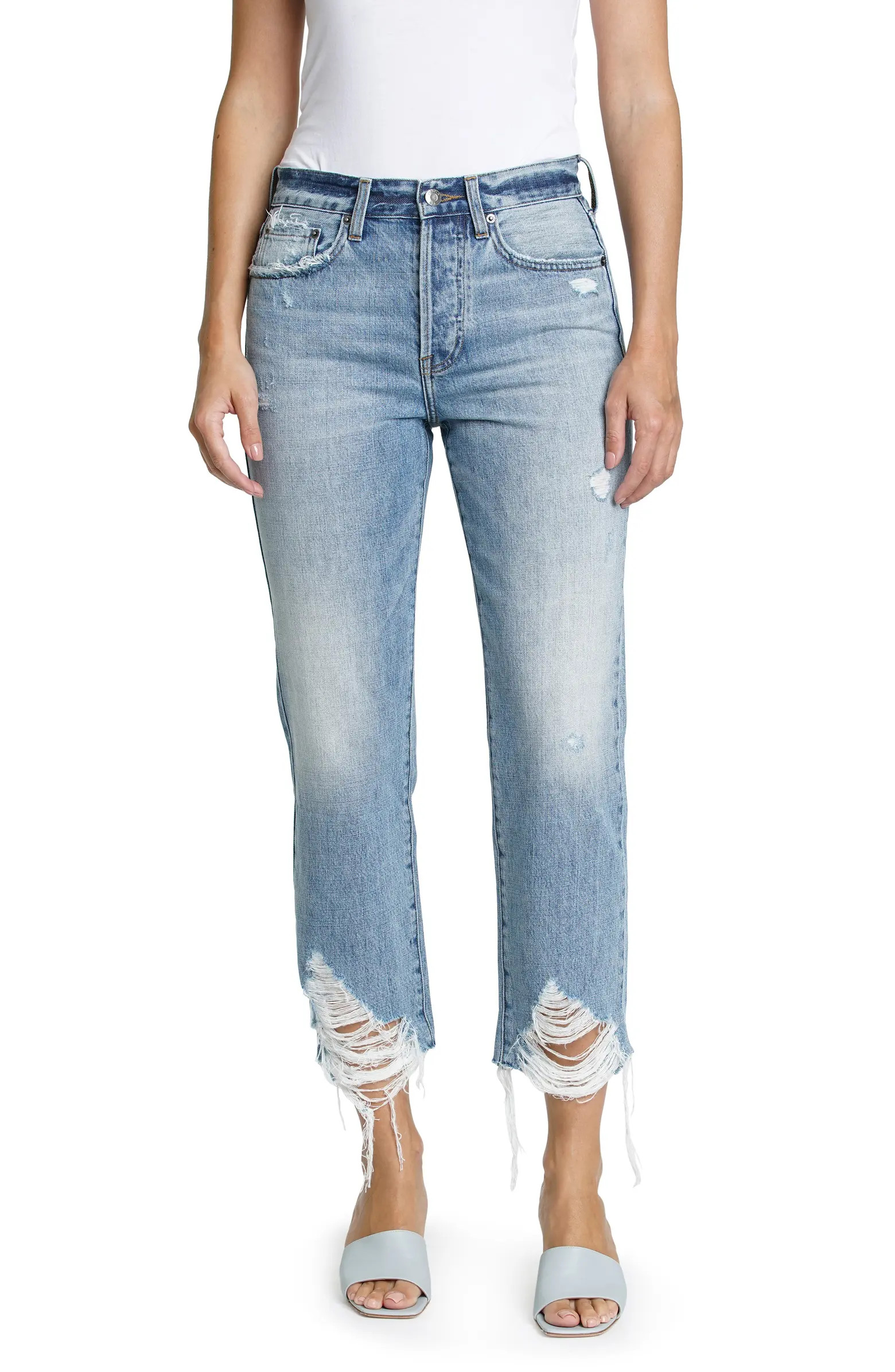 Charlie High Rise Straight Jeans | Nordstrom Rack