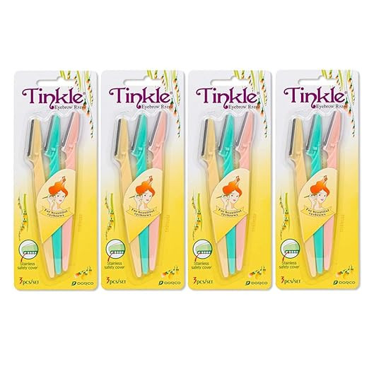 Tinkle Eyebrow Razor - 12 Pieces | Amazon (US)