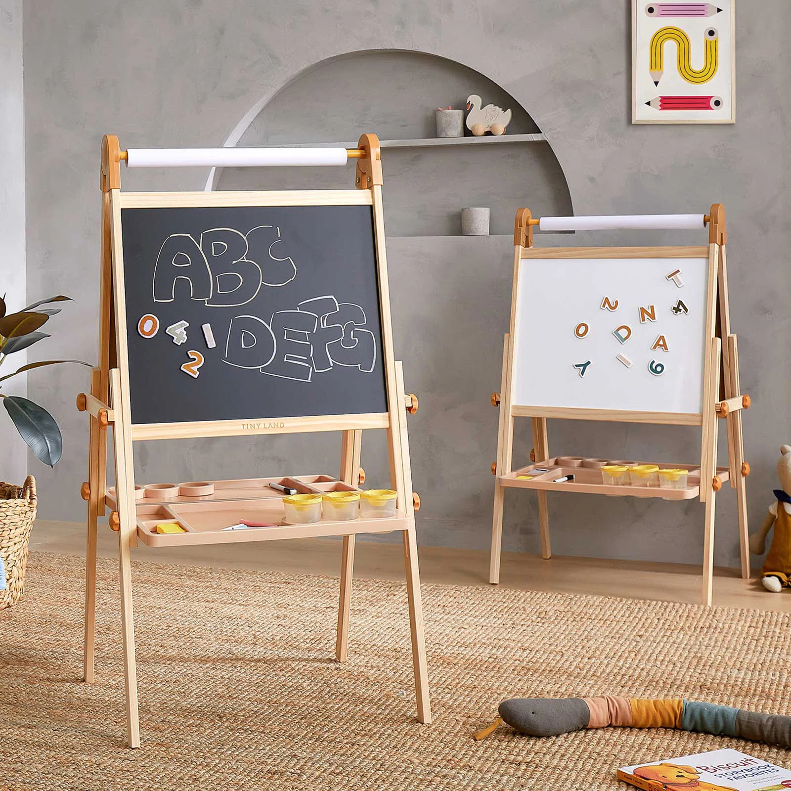 Tiny Land® Magnitales Easel for Kids | Wayfair North America