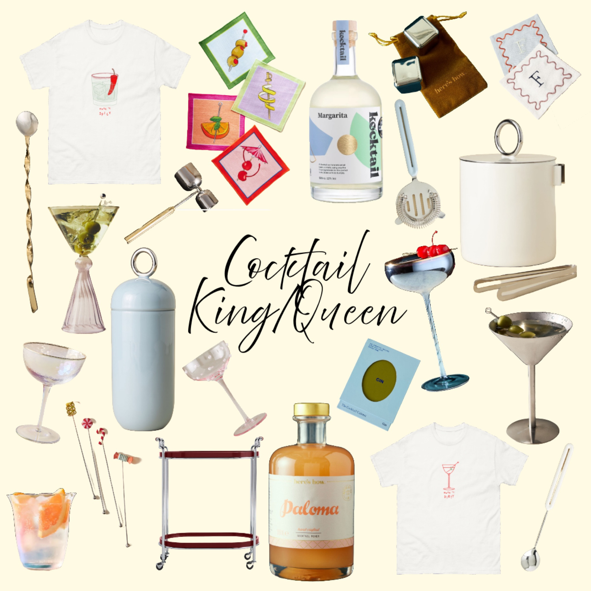The Cocktail King or Queen🍹

The ultimate gift guide for all cocktail lovers!🤩

T shirts: @feelingtastyy on Depop 

#cocktail #cocktails #cocktaillover

#LTKhome #LTKgiftguide #LTKuk